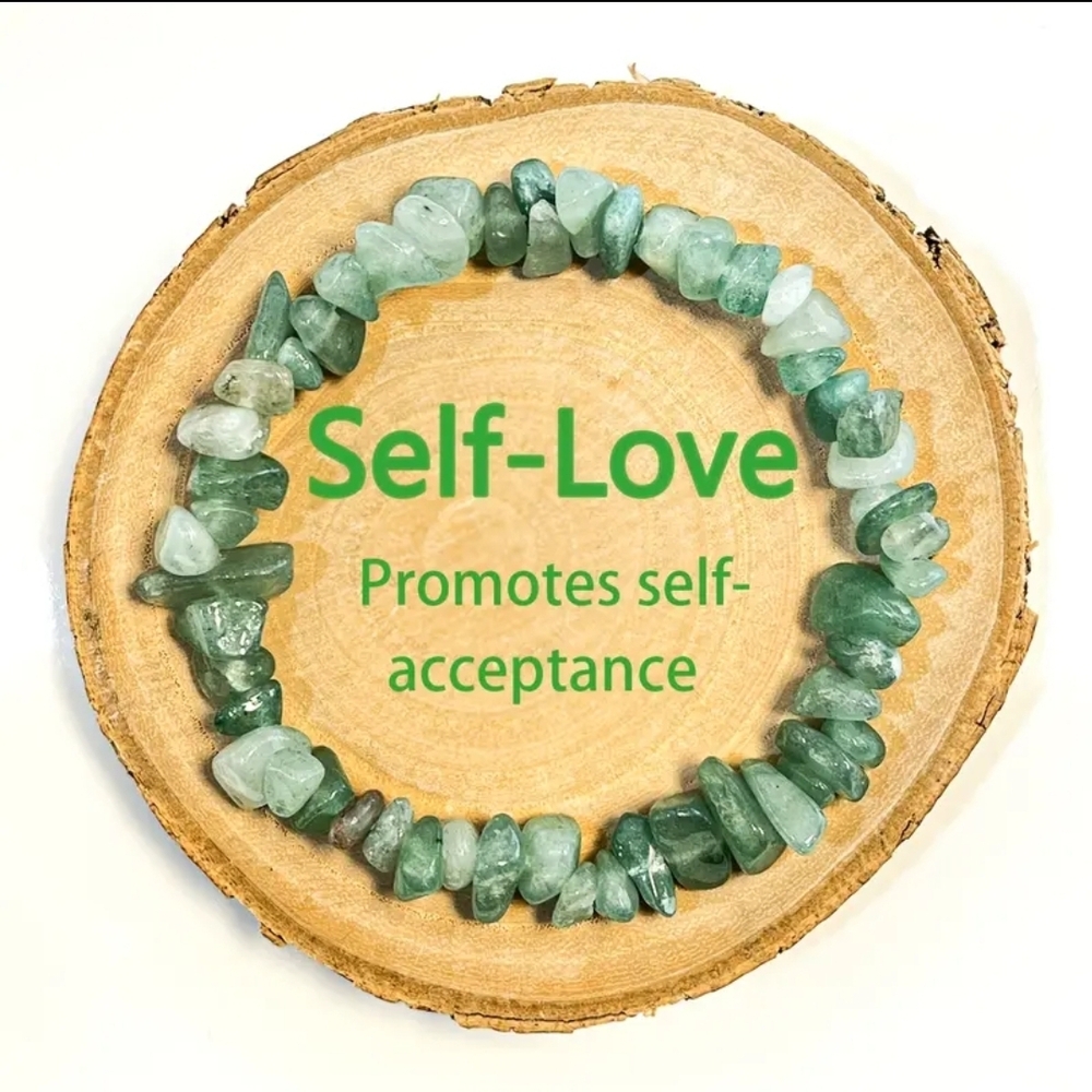Green Gemstone Self-Love Bracelet
